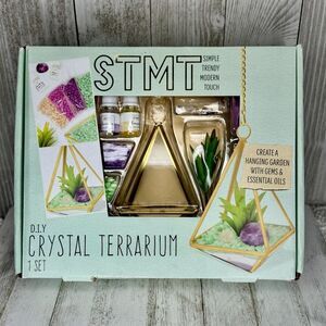 STMT D.I.Y. Crystal Terrarium Kit NEW NIP